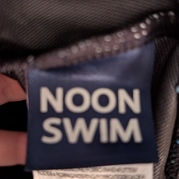 Noon Swim Women's Swimdress Tropical Print Size 14 (NWOT) - Picture 8 of 11